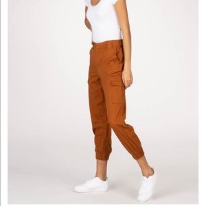 Vanilla Star Women’s Jogger Orange Pants Size 5